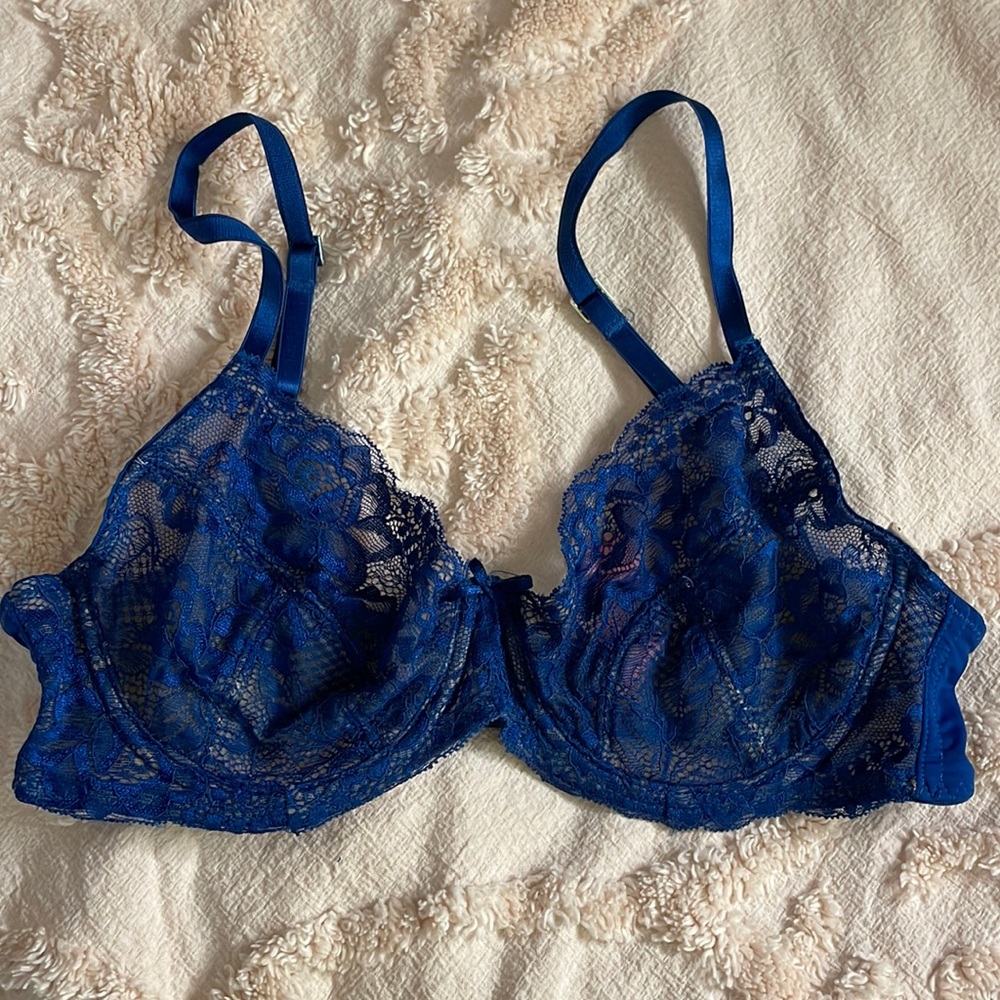 ISAAC MIZRAHI | Royal Blue Bra